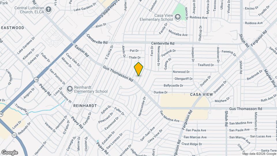 10421 Desdemona Dr Map and Location Details