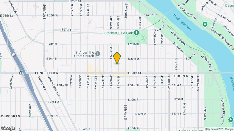 2924 35th Ave S Map and Location Details