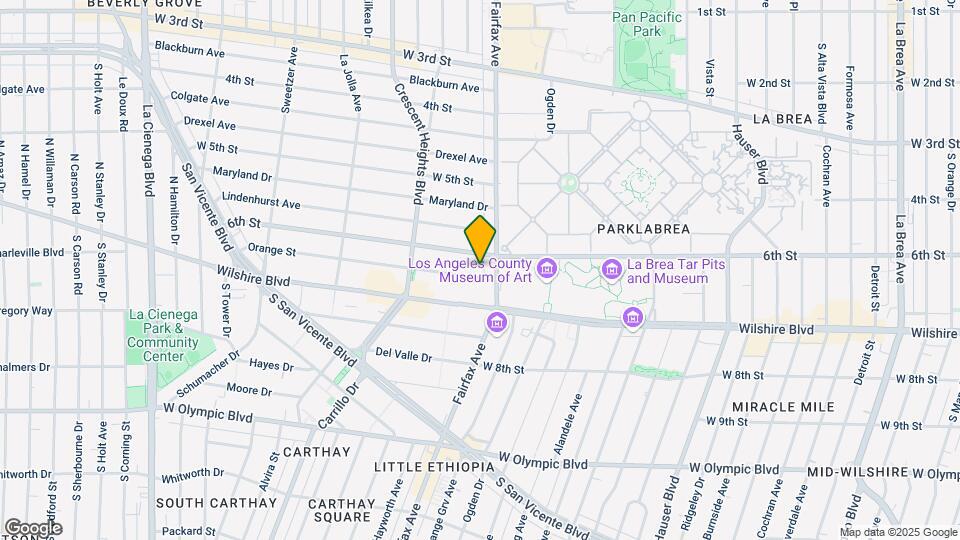 6115 Orange St Map and Location Details