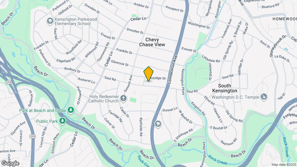 4111 Saul Rd Map and Location Details