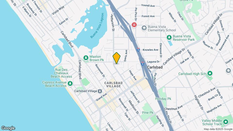 Carlsbad Cabana Map and Location Details