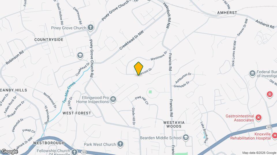 1504 Marconi Dr Map and Location Details