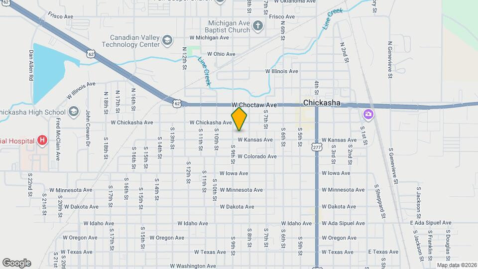 826 W Kansas Ave Map and Location Details