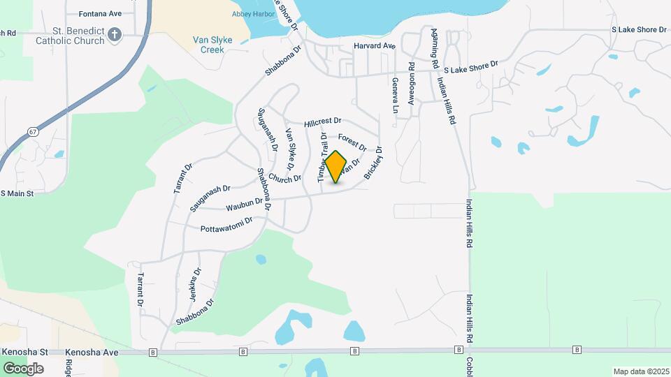 430 Waubun Dr Map and Location Details