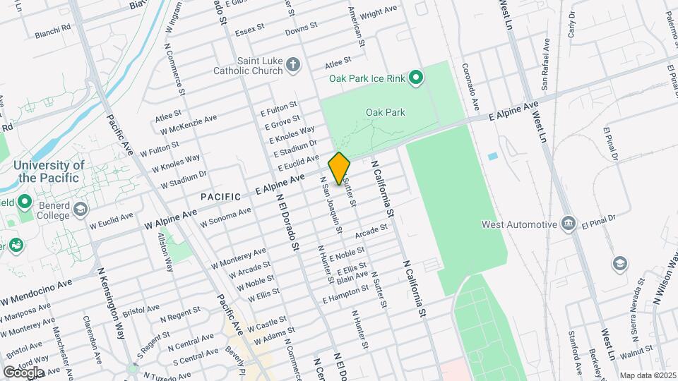 329 E Mendocino Ave Mapa y Detalles de la Ubicación