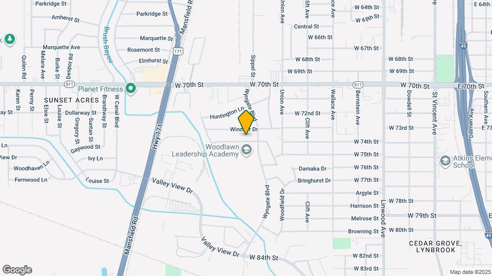 919 Pine Tree Dr Map and Location Details