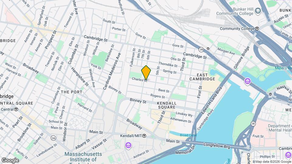 240 Charles St, Unit 2 Mapa y Detalles de la Ubicación