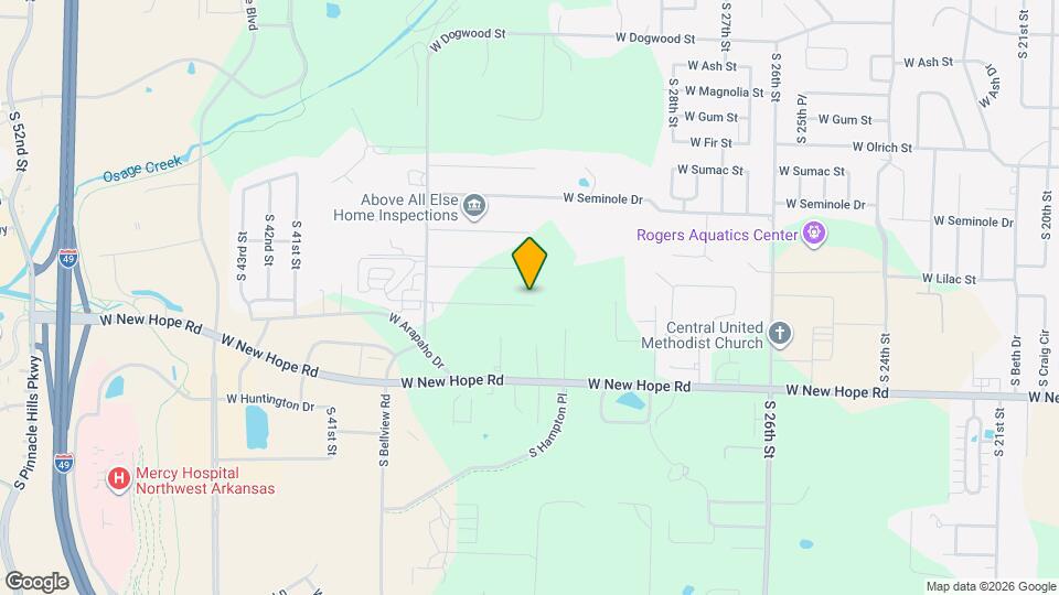 3209 W Cherokee Rd Map and Location Details
