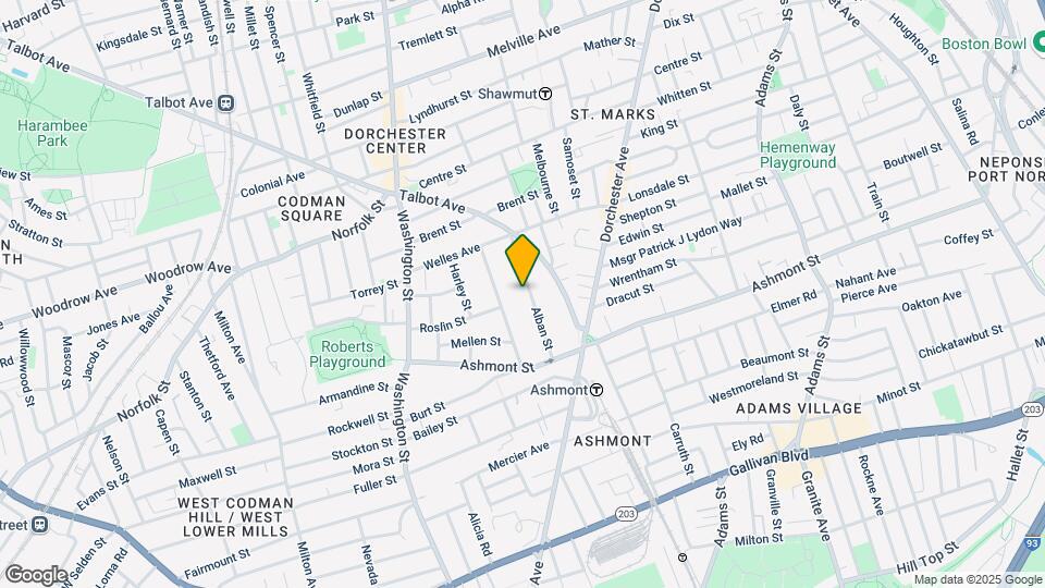 76 Alban St, Unit 1 Map and Location Details