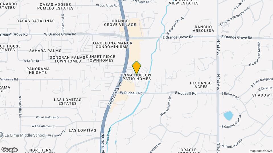 6112 N Reliance Dr Map and Location Details