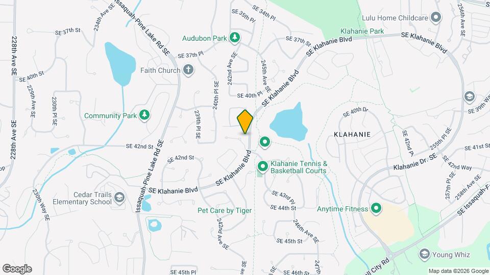 4180 244th Pl SE Map and Location Details