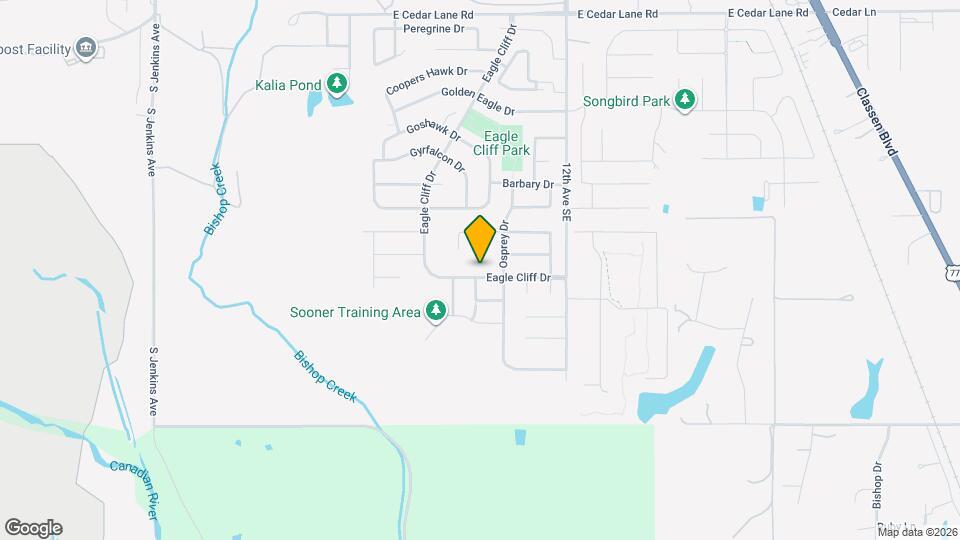 913 Eagle Cliff Dr Map and Location Details