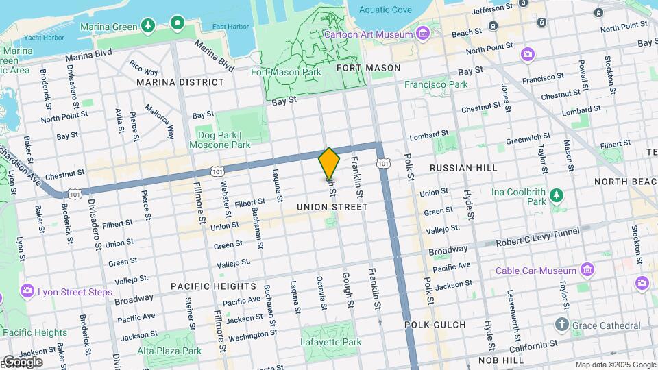 2811 Gough St Map and Location Details