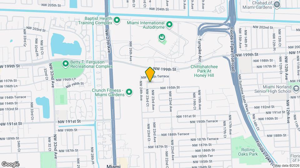 2330 NW 22nd Ct Map and Location Details