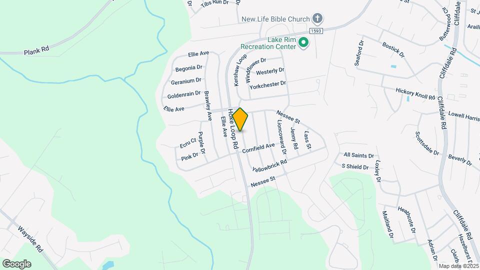 1948 Yellowbrick Rd Map and Location Details