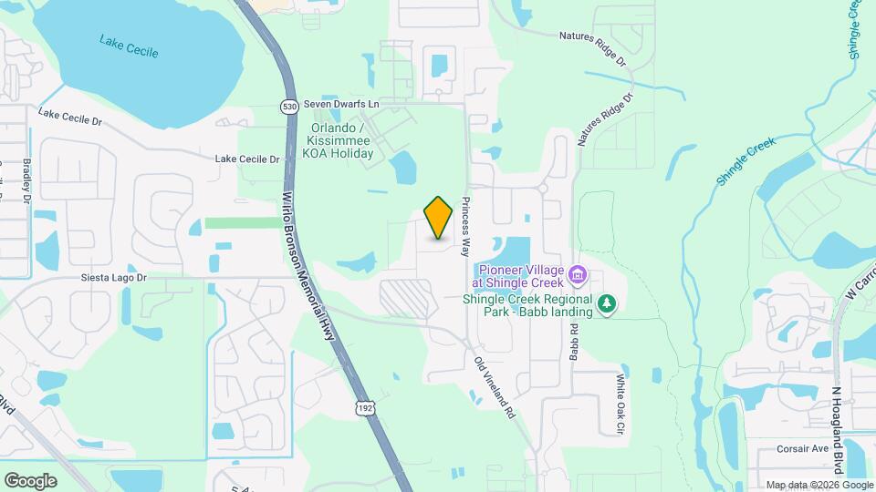 4555 Cypress Cay Wy Map and Location Details