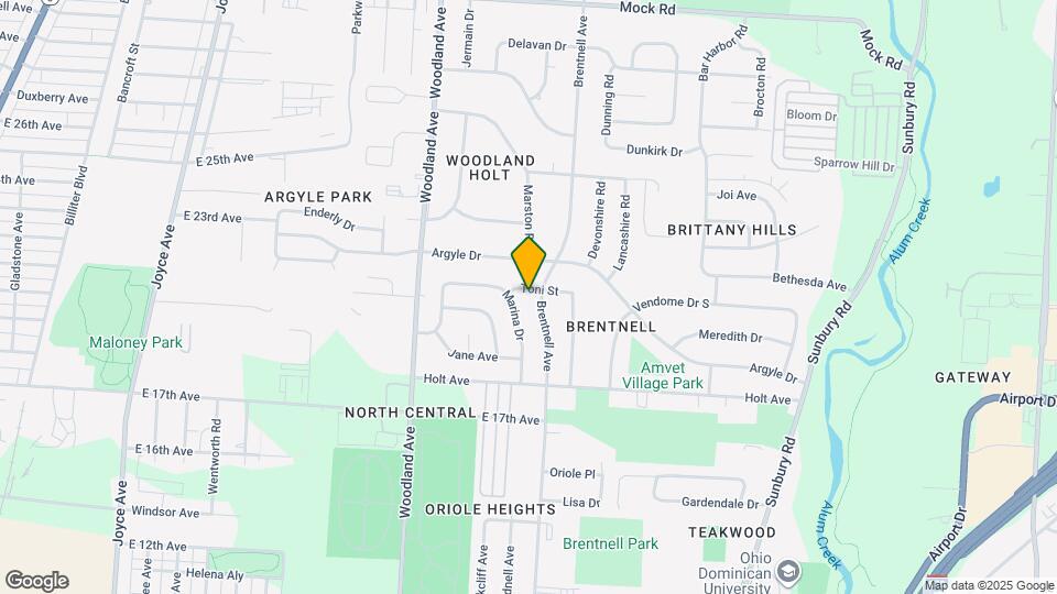 2137 Toni St Map and Location Details