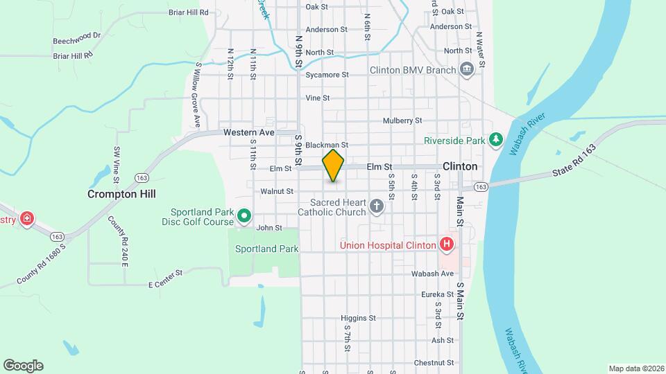 731 Walnut St Map and Location Details