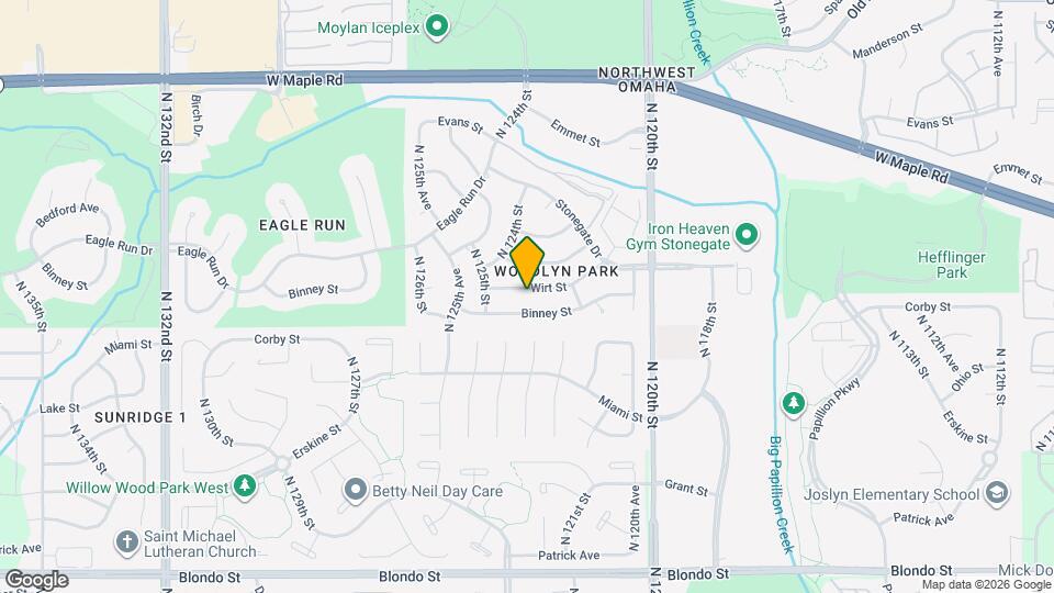 12321 Wirt St Map and Location Details