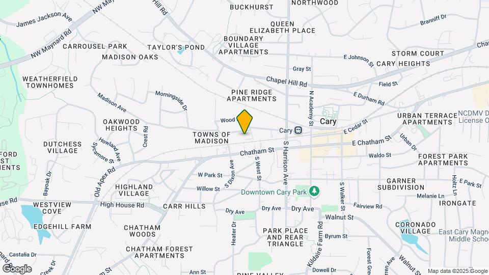319 Luxe Hall Ln Map and Location Details