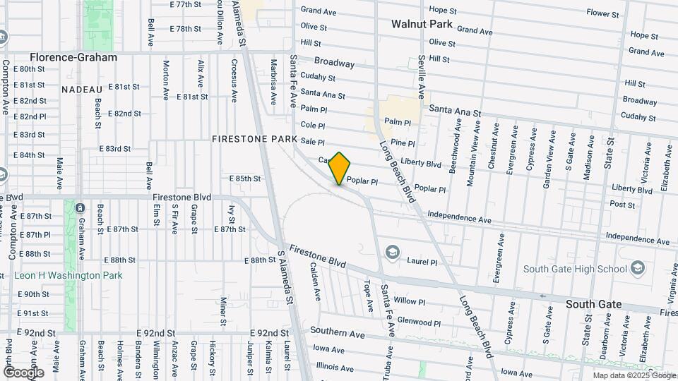 8517 Santa Fe Ave Map and Location Details