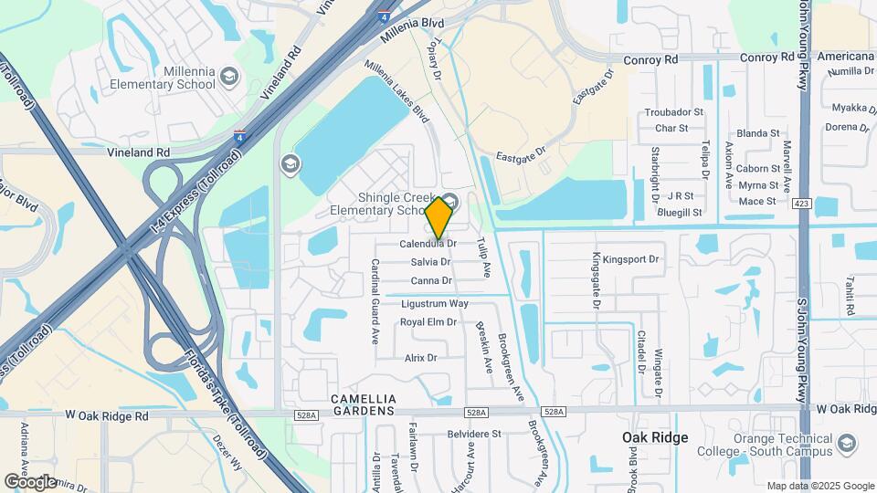 4526 Calendula Dr Map and Location Details