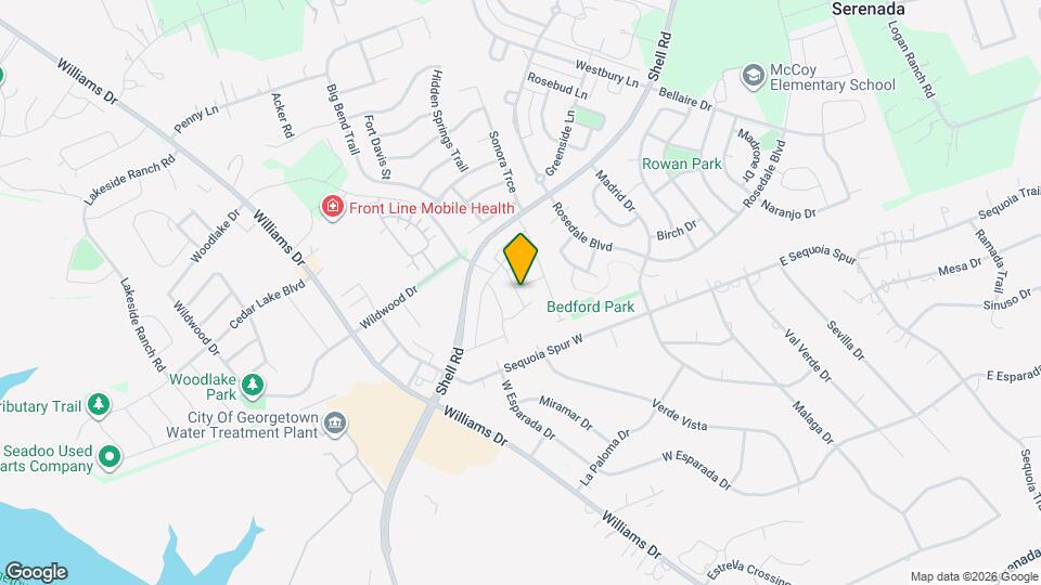 100 Red Rose Dr Map and Location Details