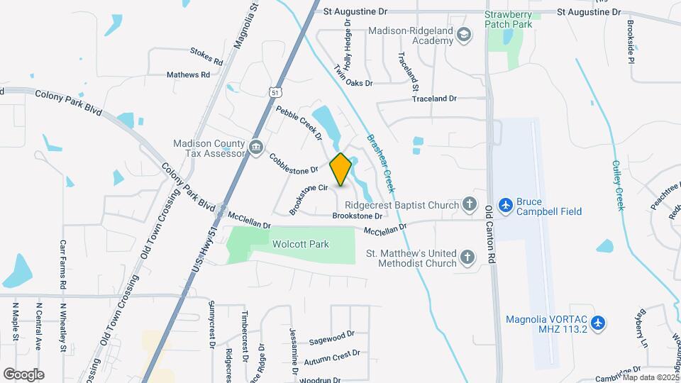 552 Brookstone Cir Map and Location Details