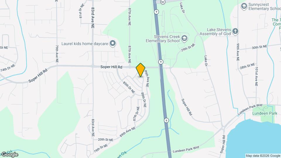 2602 88th Dr NE Map and Location Details