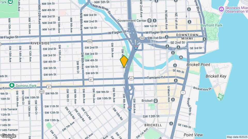 525 SW 4th Ave, Unit S1 Map and Location Details