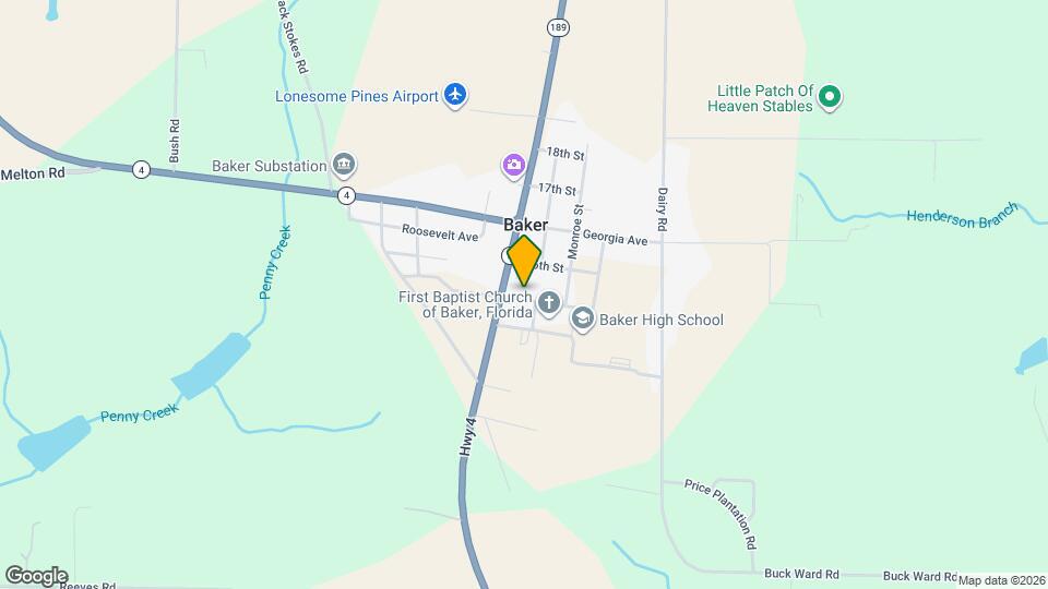 1321 15th St Map and Location Details