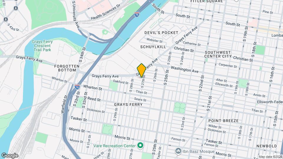 2708 Federal St, Unit 2 Map and Location Details