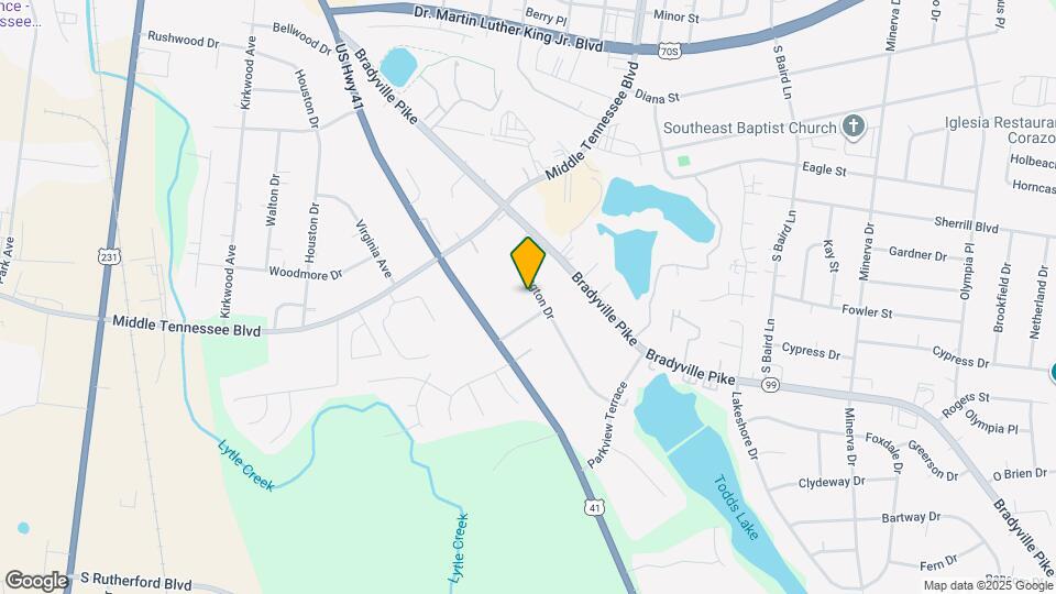 1120 Toddington Dr Map and Location Details