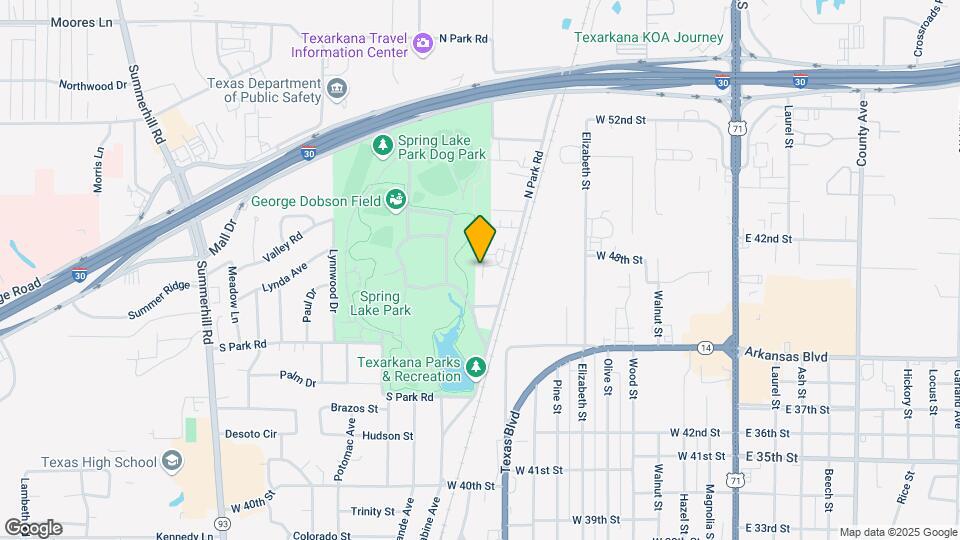 4835 N Park Rd Map and Location Details