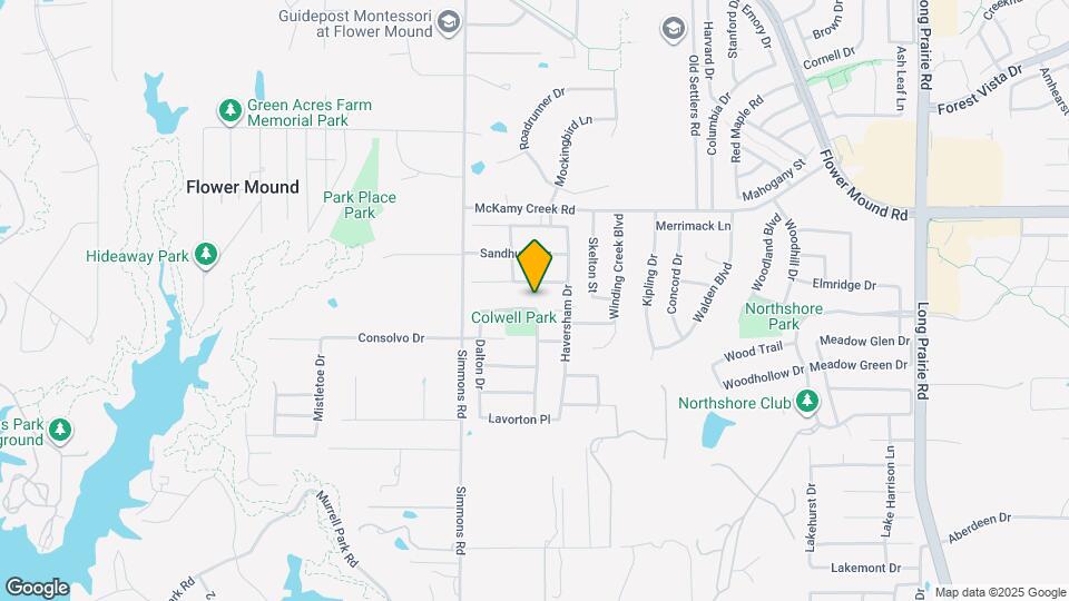 3604 Everton Dr Map and Location Details