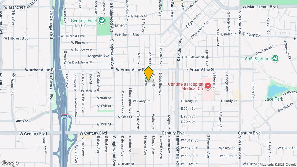 946 S Fir Ave, Unit A Mapa y Detalles de la Ubicación