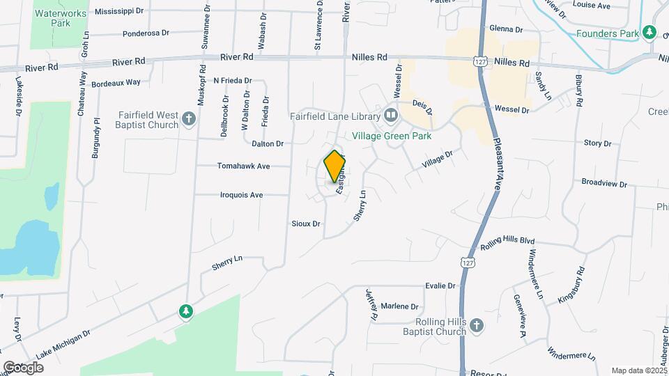 5441 Eastgate Dr Map and Location Details