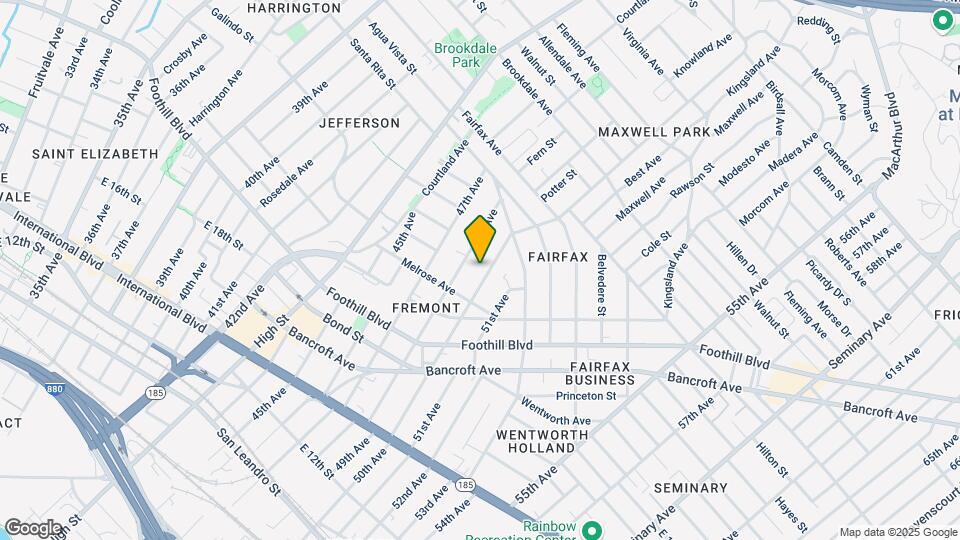 2151 50th Ave Mapa y Detalles de la Ubicación