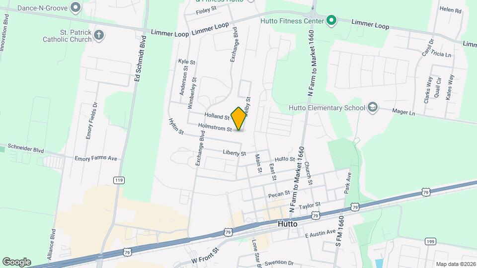 107 Holmstrom St Map and Location Details