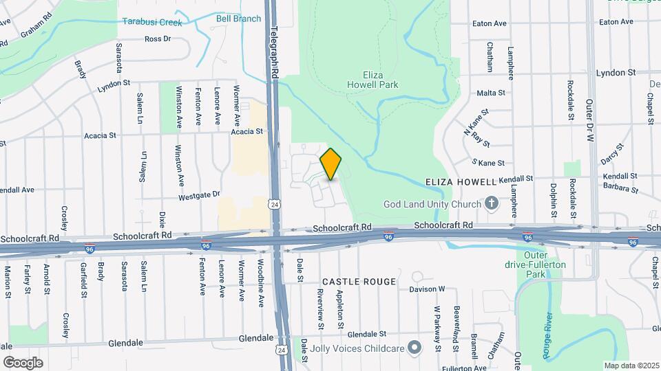 14200 Riverview St Map and Location Details
