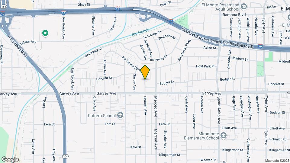 3101 Seaman Ave Map and Location Details