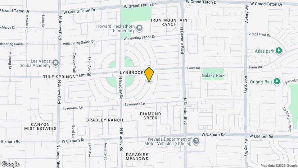 7565 Splashing Rock Dr Map and Location Details