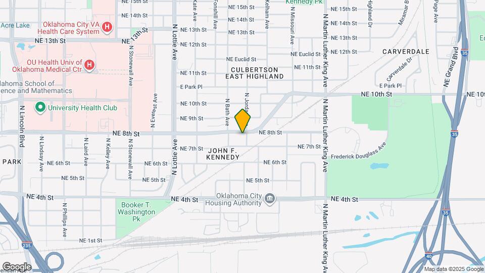 1524 NE 8th St Map and Location Details