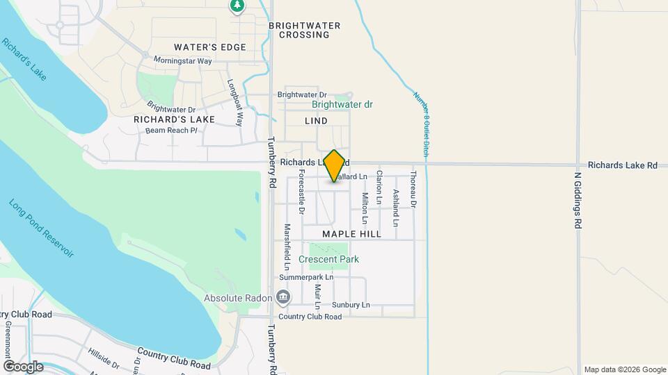 2300 Woodbury Ln Map and Location Details