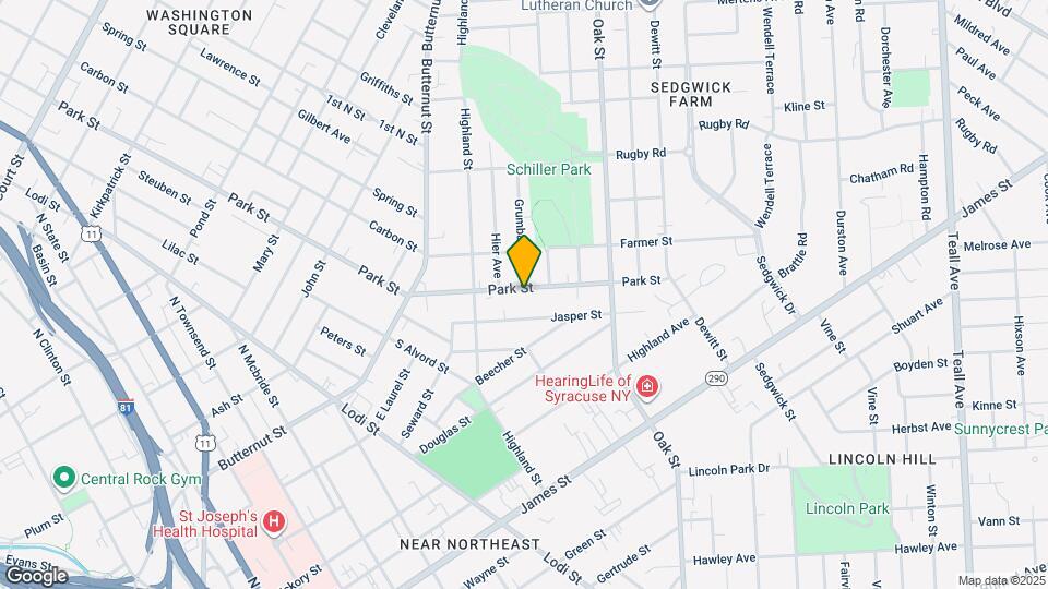 343 Park St Mapa y Detalles de la Ubicación