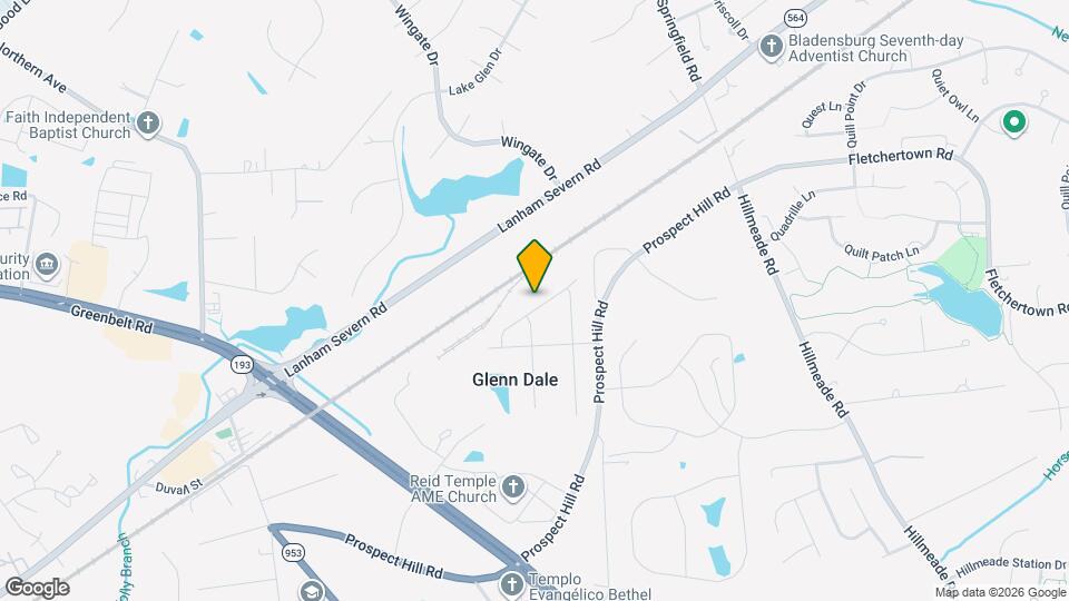 11404 Glenn Dale Ridge Rd Map and Location Details