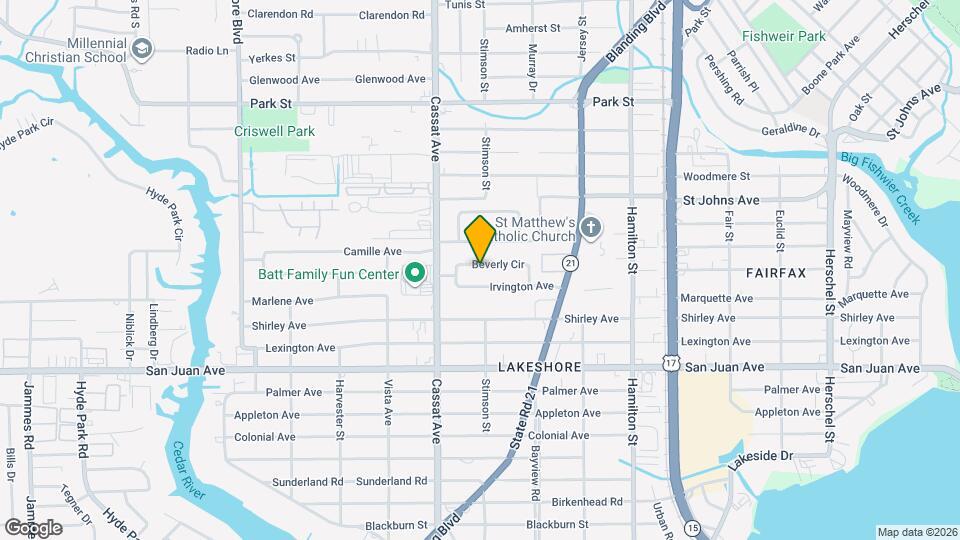 4800 Beverly Cir Mapa y Detalles de la Ubicación