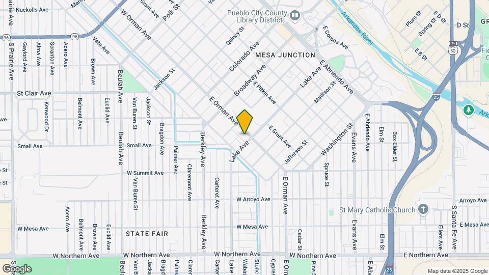 323 E Orman Ave Map and Location Details