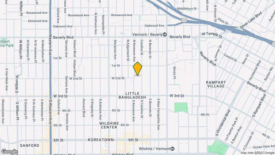 150 S Kenmore Ave Map and Location Details