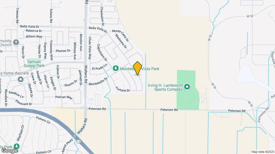 520 Bella Vista Dr Map and Location Details